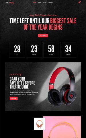 黑色星期五 black friday