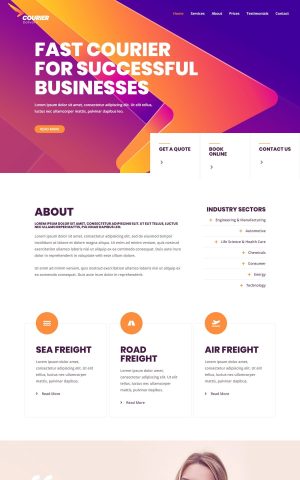 快递送货 courier