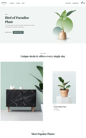 植物店 egrow plants