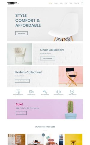 家具店 furniture store