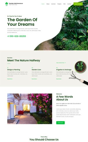 花园维护 garden maintenance