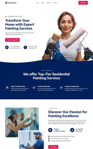 家庭装修 home painting