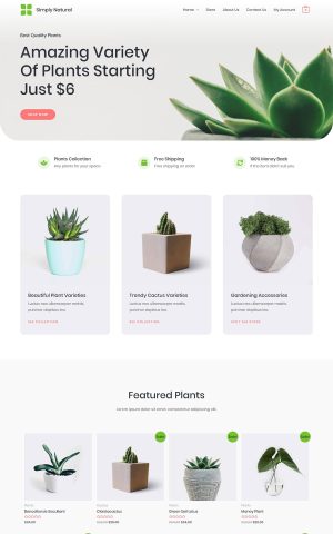 植物店 simply natural