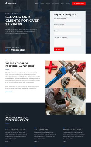 水管维修 plumber